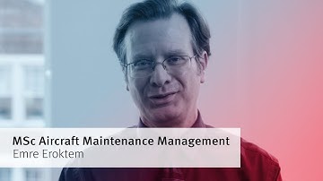 Meet Emre Eroktem, Programme Director of MSc Aircraft Maintenance Management at City