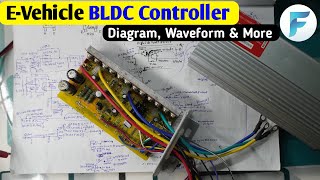 E-vehicle BLDC controller Diagram, Waveform and Working Explained by Free Circuit Lab 