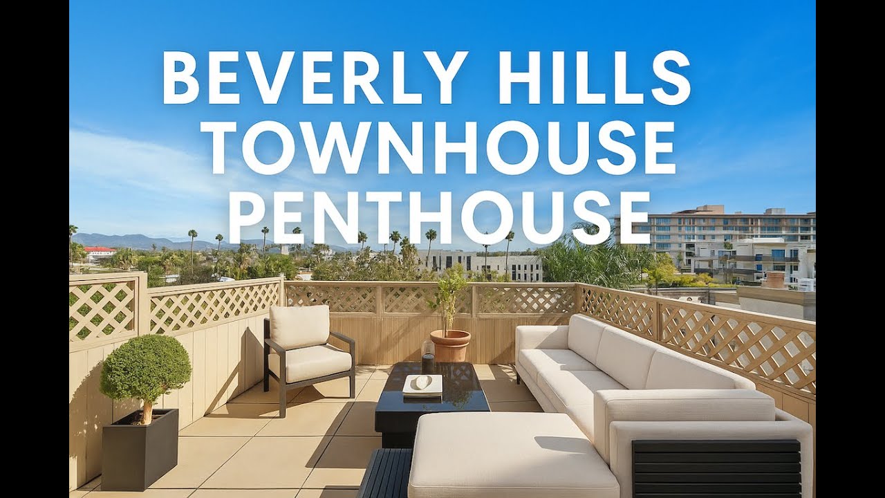 Curated visual reference: Gallery Detail: Luxury Townhouse Penthouse Beverly Hills