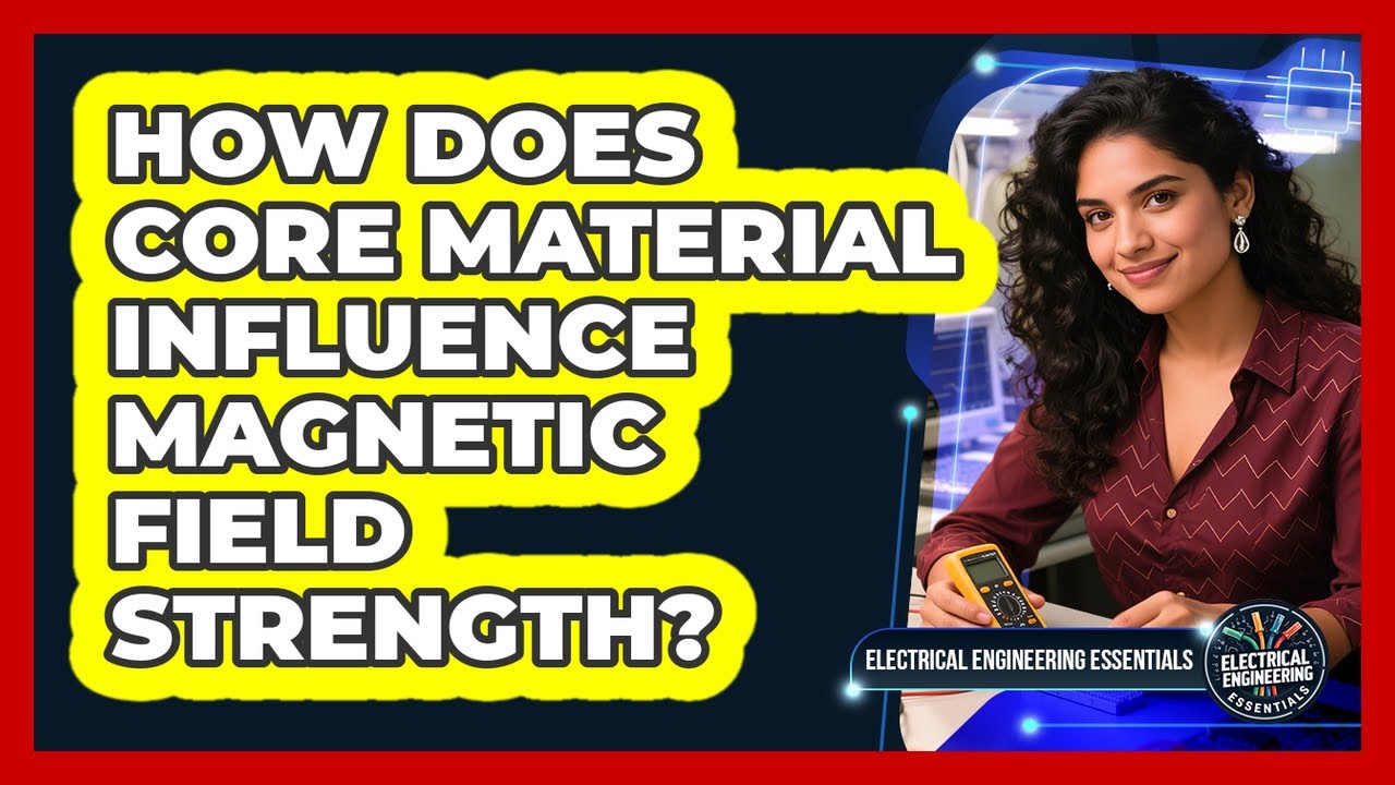 How Does Core Material Influence Magnetic Field Strength?