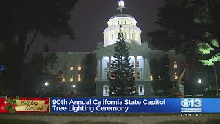 California State Capitol Tree Lighting Ceremony Set For Thursday Night