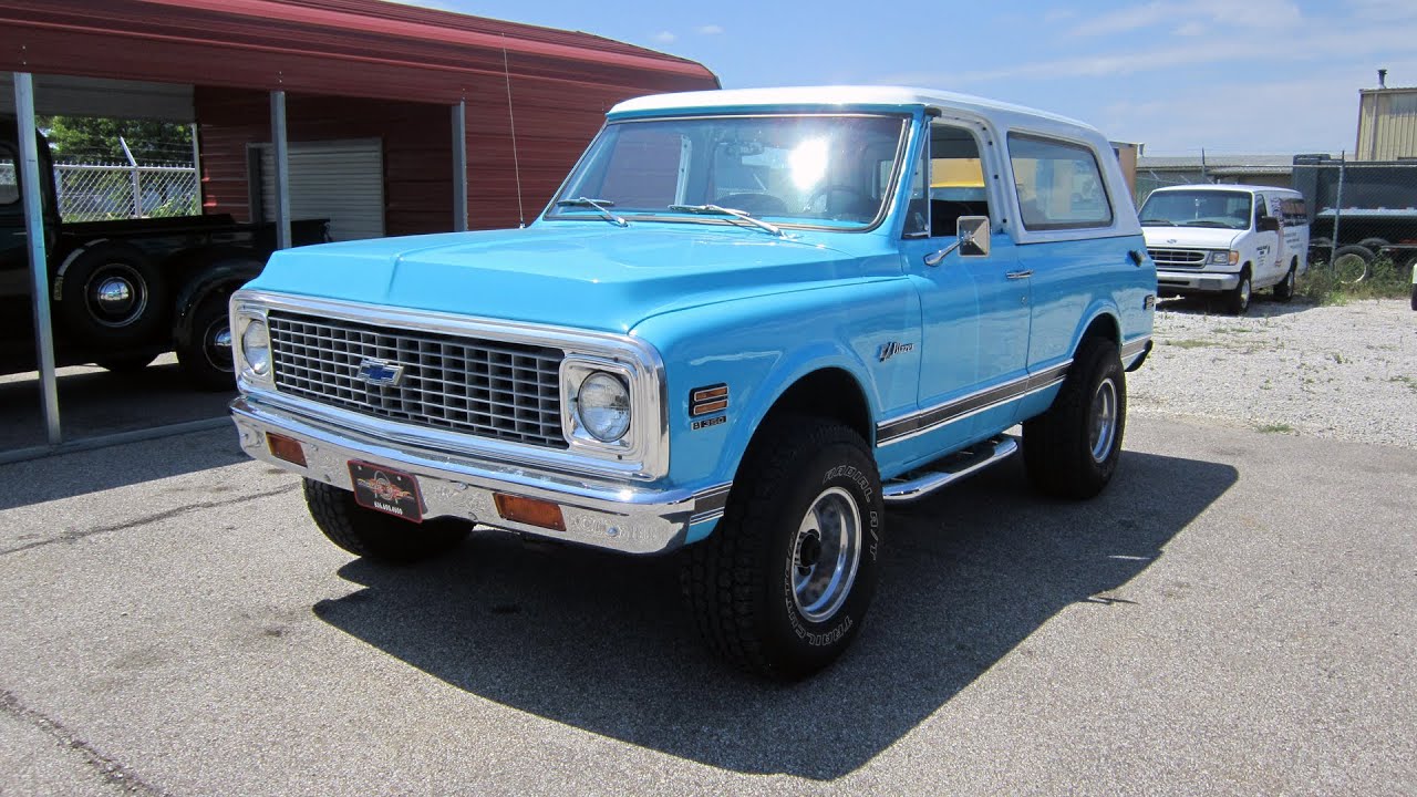 1971 Chevrolet K5 Blazer CST 4 Speed | Full Tour & Start ...
