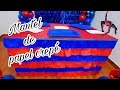 COMO HACER UN MANTEL DE PAPEL CREPÉ-COMO DECORAR UNA MESA PARA CUMPLEAÑOS 