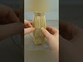 DIY VASE from wooden skewers