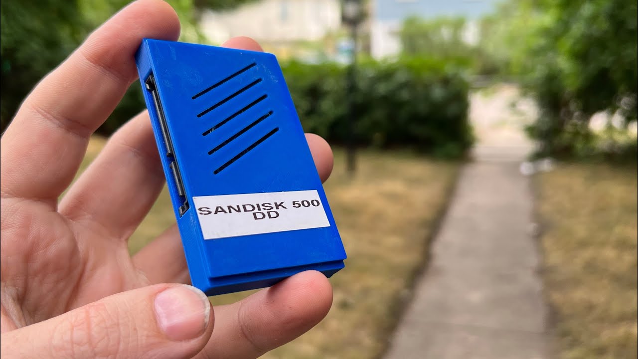 Cheap and Small Storage for the Atomos Ninja V - YouTube