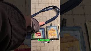 How to make a Quilters Name Tag - Two Ways!