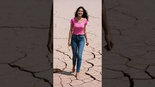 [4K] Noorie AI Lookbook | Cracked Earth