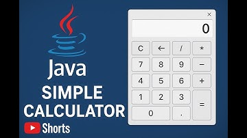 🔢 Simple Calculator in Java using Switch | Beginner Tutorial