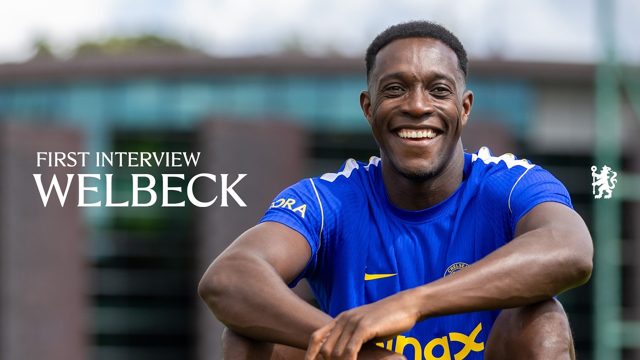 DANNY WELBECK | First Interview in Blue 🔵 | New Signing | Chelsea FC