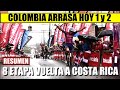 COLOMBIA ARRASA HOY RESUMEN 8 ETAPA VUELTA a COSTA RICA 2022