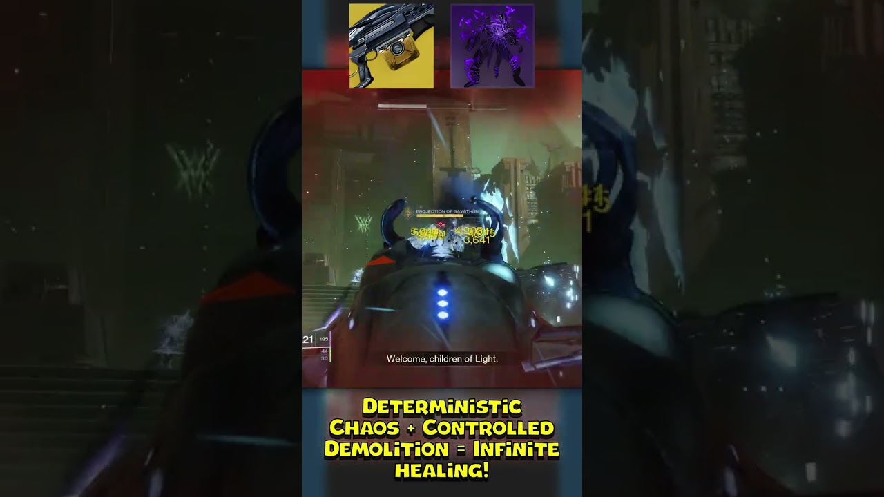 С помощью детерминированного хаоса можно уничтожить всё! | Destiny 2 