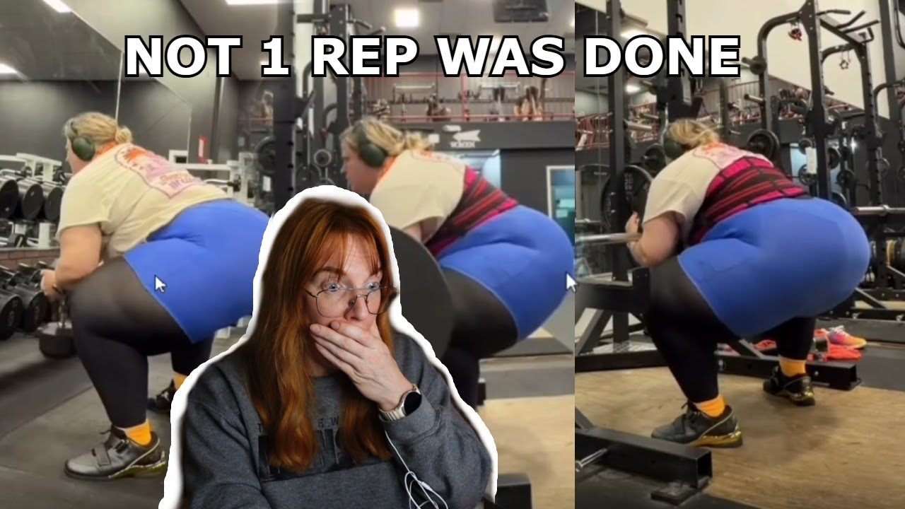 After 6 Months Anna STILL Can't Squat. These Were Very Bad... Wobbly and Zero Depth
