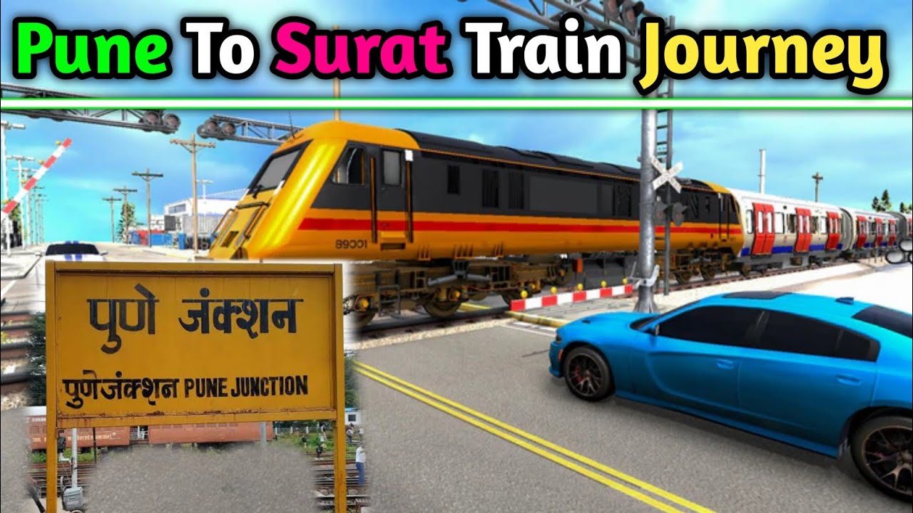 Pune To Surat Train Journey | Pune se Surat Train Journey | Indian Train Journey |