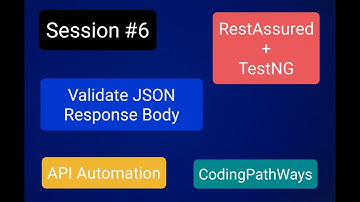 RestAssured Java Tutorial for Beginners: #6 Validate JSON Response Body with JsonPath |Real API Demo