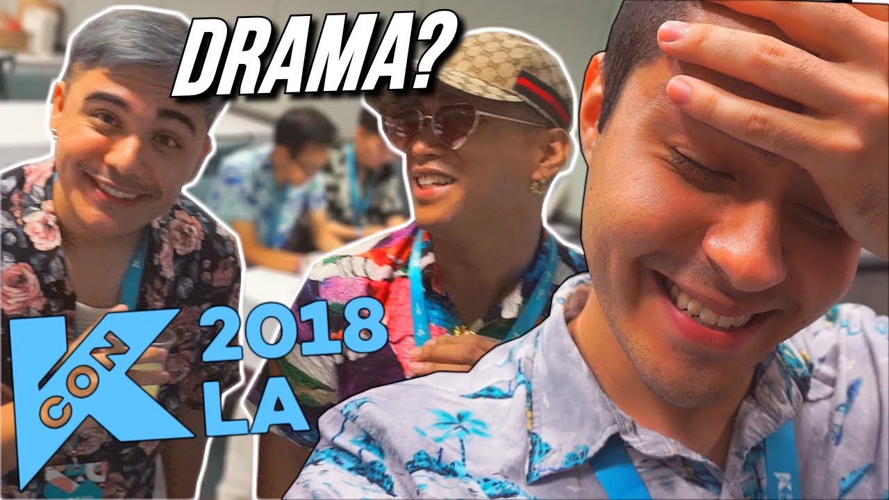 STARTING MORE DRAMA? | KCON LA 2018 VLOG (DAY 1)