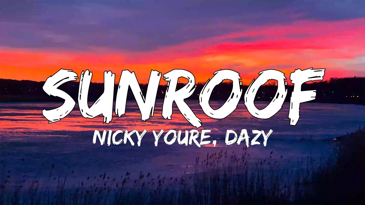 Sunroof (Lyrics) Nicky Youre, dazy YouTube