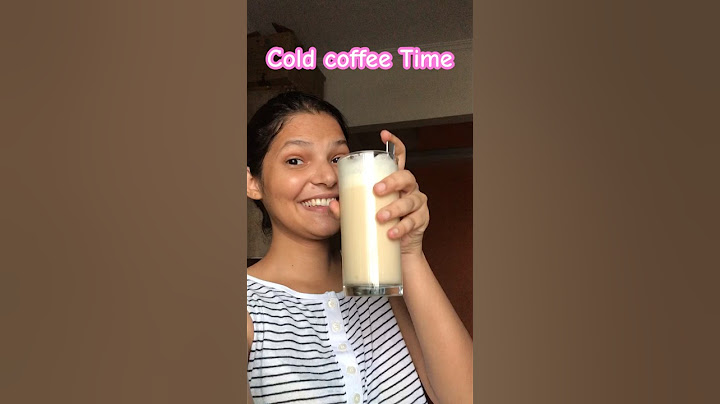 It's my Cold Coffee Recipe ...#ashortaday #foodies #whatieatinaday #recipe #coldcoffee #recipes