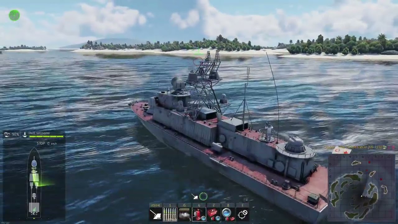 Ak-225 Shooting through itself.