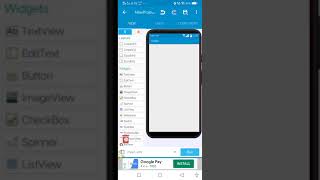 Sketchware button click effect...