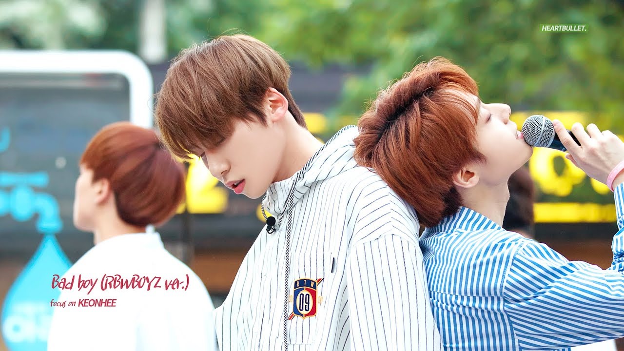 180507 RBWBOYZ ONEUS 이건희 (KEONHEE) 'BAD BOY' 신촌 게릴라 버스킹 직캠 (Fancam)