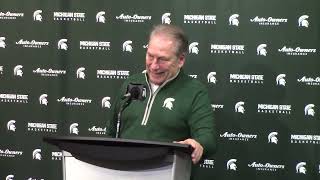 Michigan State coach Tom Izzo on 76-66 win over Northwestern