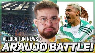 Celtic Set To Face Compeion For Araujo This Summer As Rangers Keep Allocation For Celtic Park...