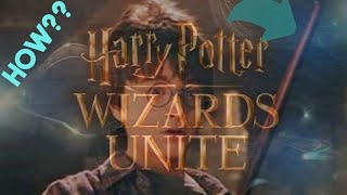 How to make HARRY POTTER wand in wizards unite