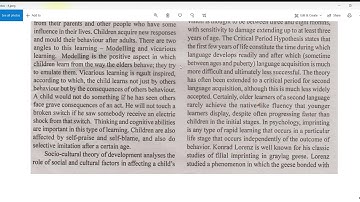 BPC-001/Book-2/Lesson-1 Theoretical Perspectives of Development (Q/A)