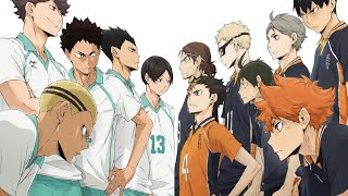 Kararuno vs Aoba Johsai FULL Match Haikyuu