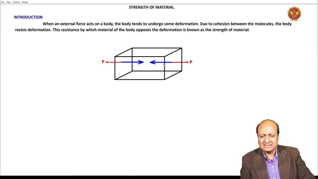 0.0 Strength of Materials | RGPV | Course Introduction | ME304 & CE305 | Strength of Materials