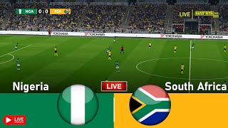 🔴Live | Nigeria vs South Africa • 2026 World Cup Qualifiers CAF Full Match - Video Game Simulation