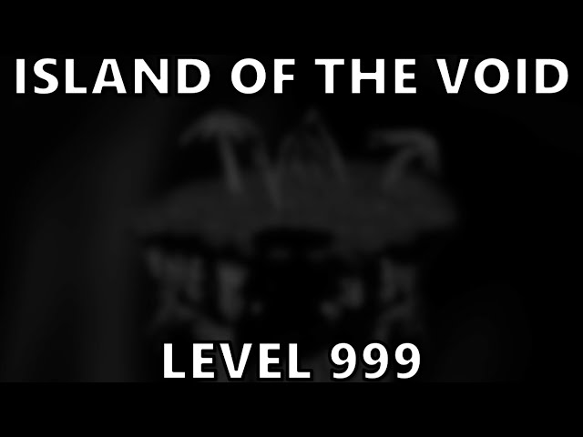 Level 999 Of The Backrooms - Island Of The Void 