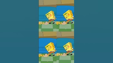 SpongeBob vs Squidward while the boss is away #spongebobmod #spongebob #supermario #shorts