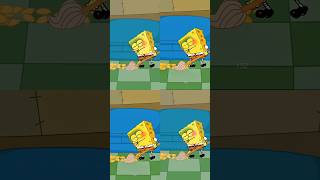 SpongeBob vs Squidward while the boss is away #spongebobmod #spongebob #supermario #shorts