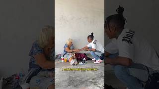Touching Gift: Bringing Magic to a Homeless Mother's Life 🪄❤️             #explore  #shorts