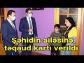 Şəhid Orxan Əliyevin həyat yoldaşına təqaüd kartı verildi - FOTOLAR