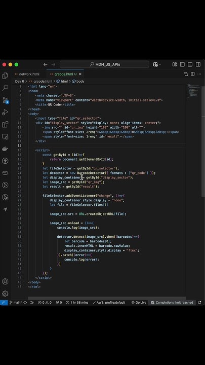 Build a Barcode Scanner with JavaScript (Quick Guide!) 📷 - Day 6 of ...