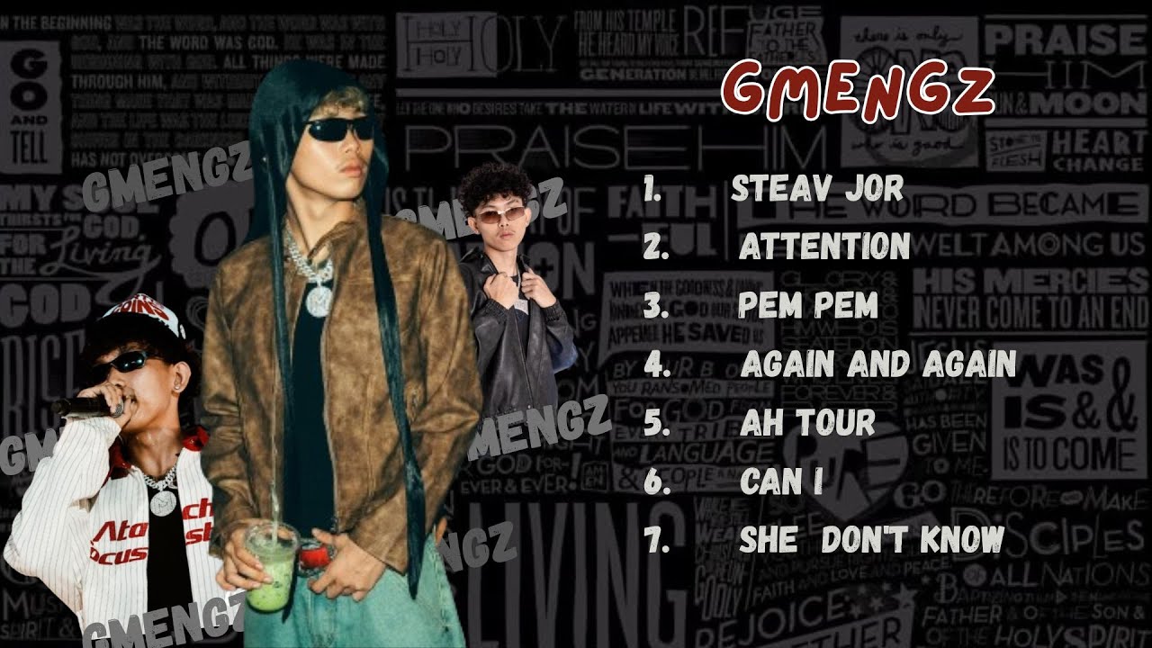 ជម្រើសបទពេញនិយមពិរោះៗ - GMENGZ - ស្ទាវជ័រ - ម្តងហើយម្តងទៀត - AH TOUR - អាចទេ...