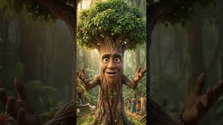 “मैं पेड़ हूँ 🌳मुझे बचाओ.....#shorts #viral #trending #ai #aishorts #aianimation