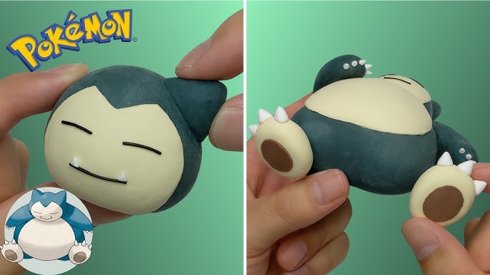 let's finish sewing on the face of Snorlax!! 😳 I'm notorious for