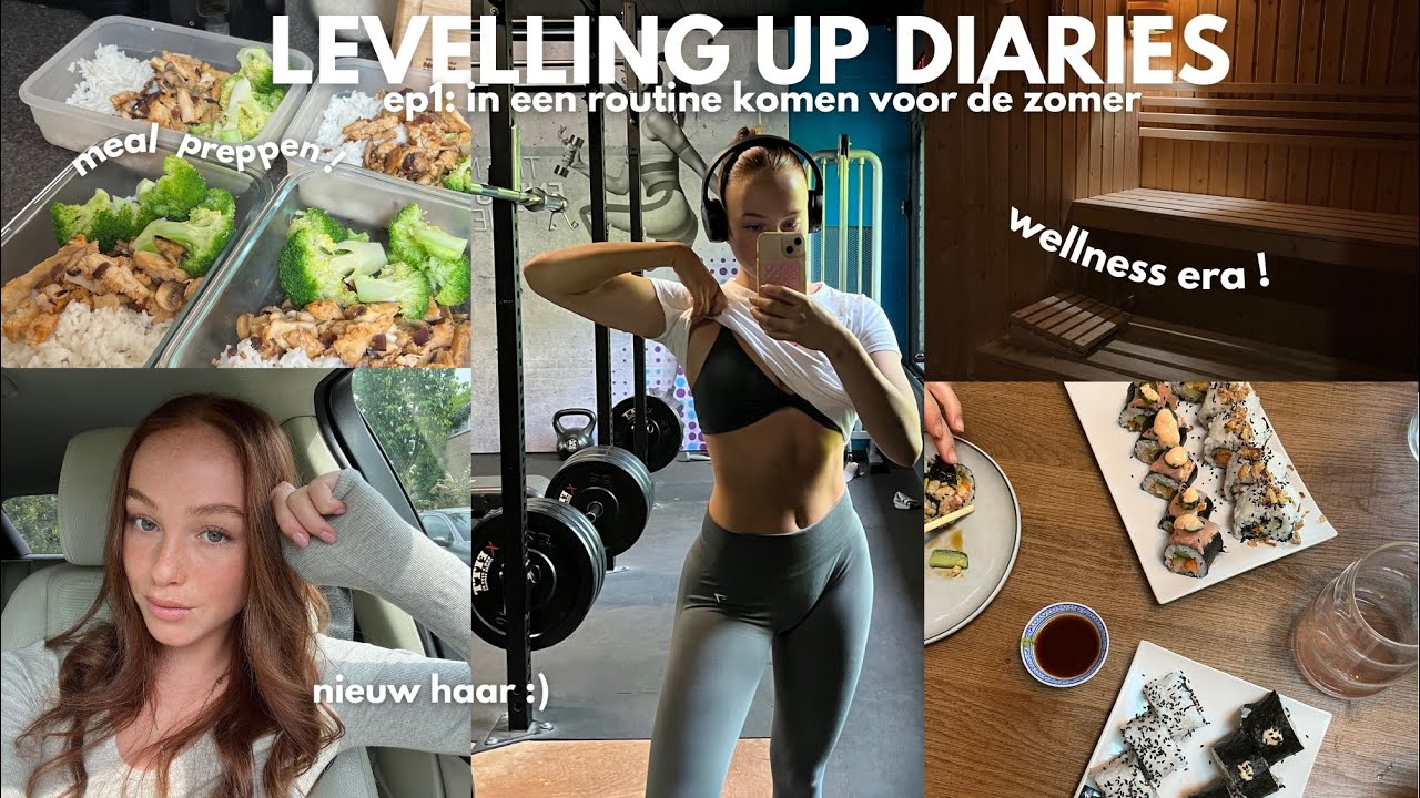 weer in een routine (proberen te) komen?! *LEVELLING UP DIARIES*
