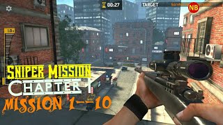 Sniper Mission Free Shooting Games Chapter 1 Mission 1-2-3-4-5-6-7-8-9-10 Android/iOS Gameplay screenshot 4