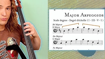 How to Play ARPEGGIOS in One Octave with the SAME FINGERING on Cello Lesson | The Scale Book