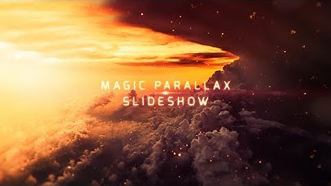 Magic Parallax Slideshow -  AE Project Pro