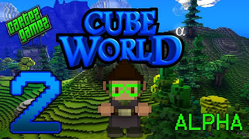 Cube World (Alpha) Playthrough - Part 2 - To The City