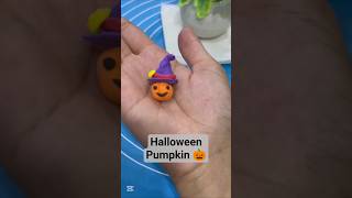 Pumpkin 🎃 with clay  Halloween festival easy and amazing idea 💡 for Halloween #shorts#halloween