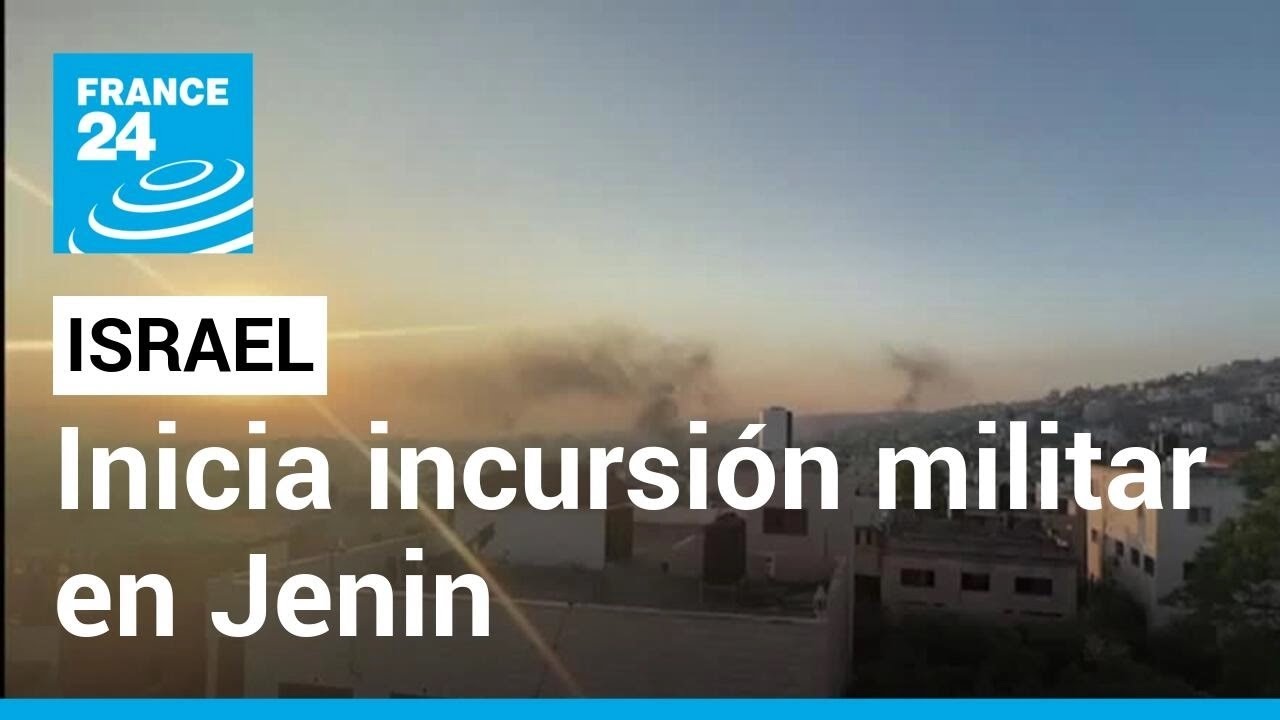 Israel inició una incursión militar con tropas y drones en campo de ...