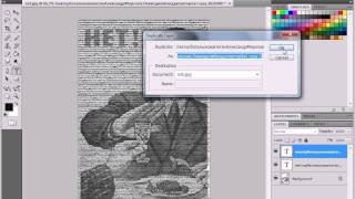 Превращаем текст в постер в Photoshop Превращаем текст в постер в Photoshop