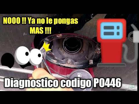 Porque no puedes cargar gasolina , codigo P0446