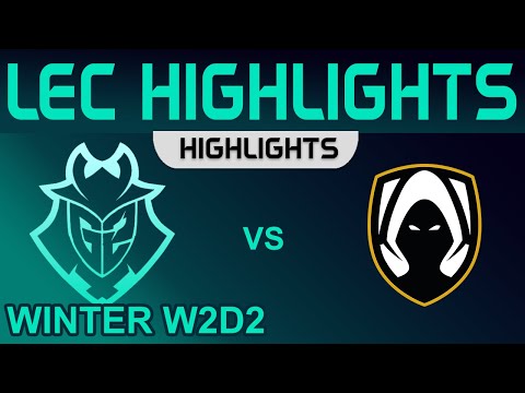 G2 vs TH Highlights LEC Winter Season 2023 W2D2 G2 Esports vs Team Heretics by Onivia